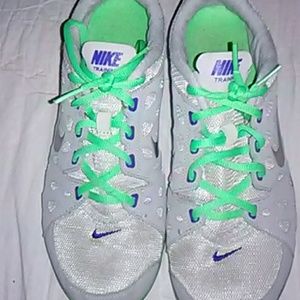 Pair of nike tennis shoes